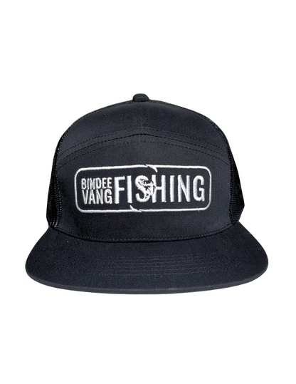 BVF Black Adjustable Snap back Hat